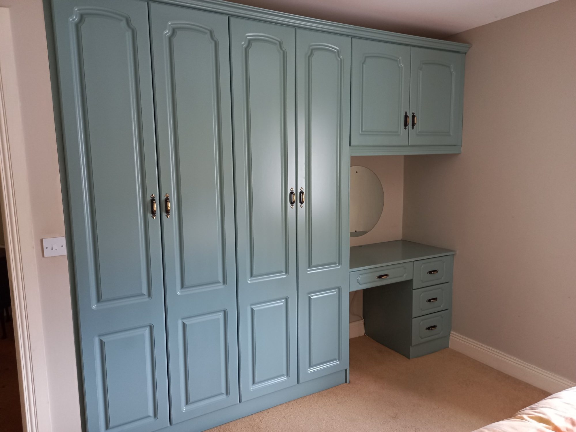 fitted furniture respraying services